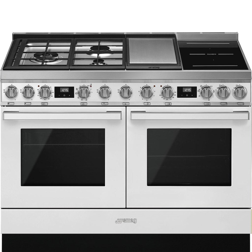 freestanding cooker, 120cm, white