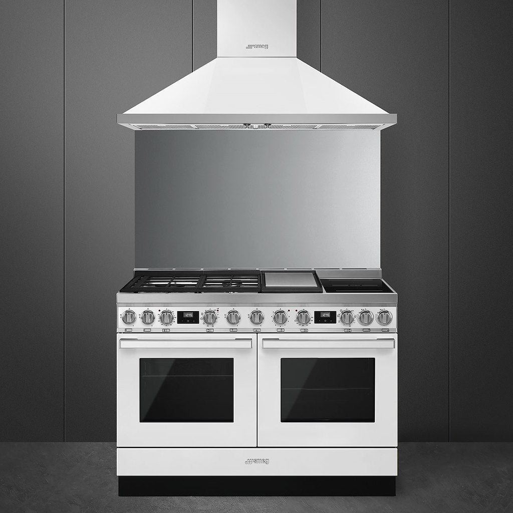 freestanding cooker, 120cm, white