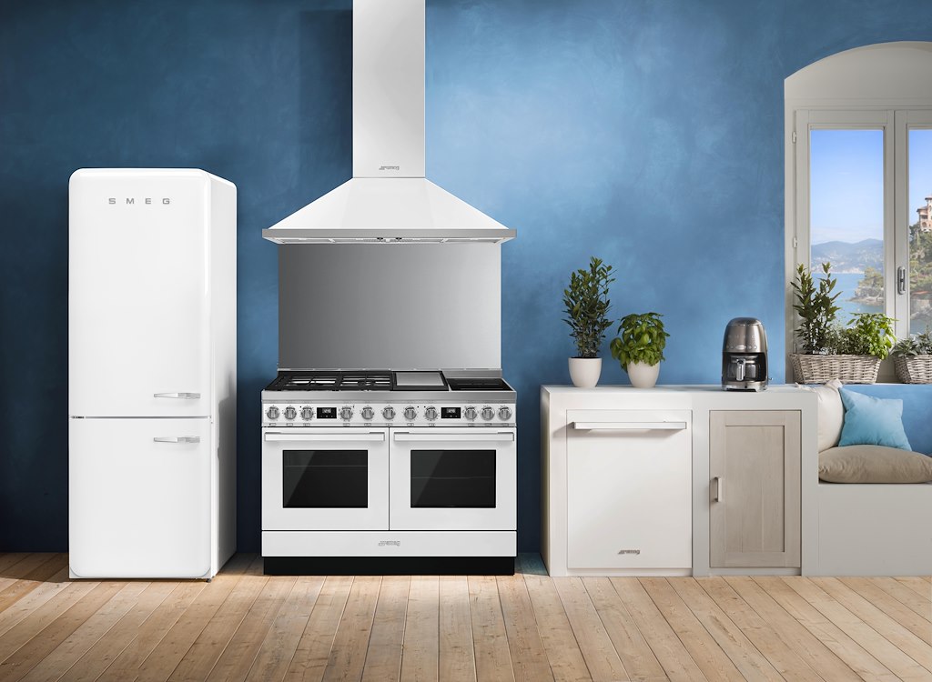 freestanding cooker, 120cm, white