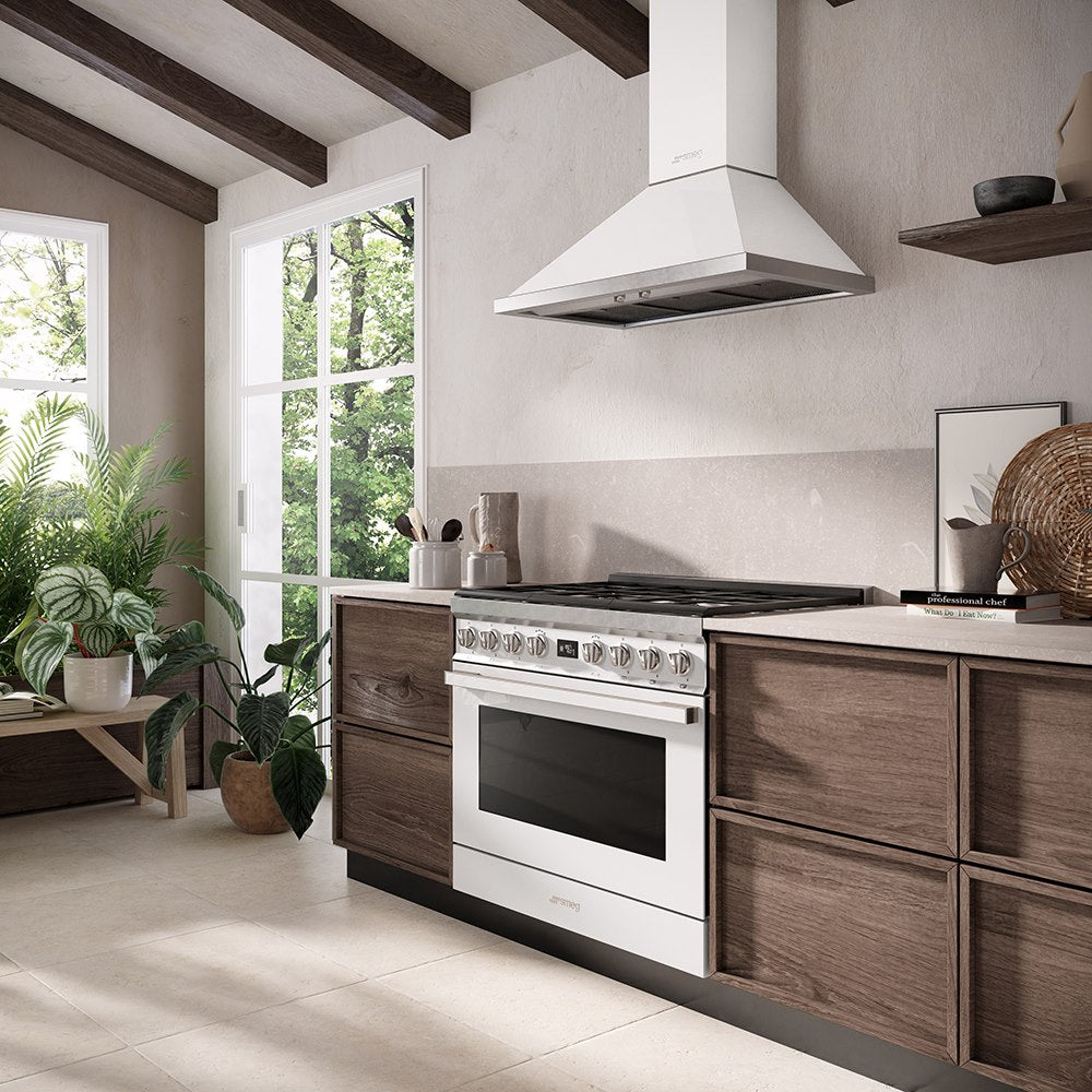 CPF9GPWH CUC 6F PIRO SQ freestanding cooker, 90x60cm, white