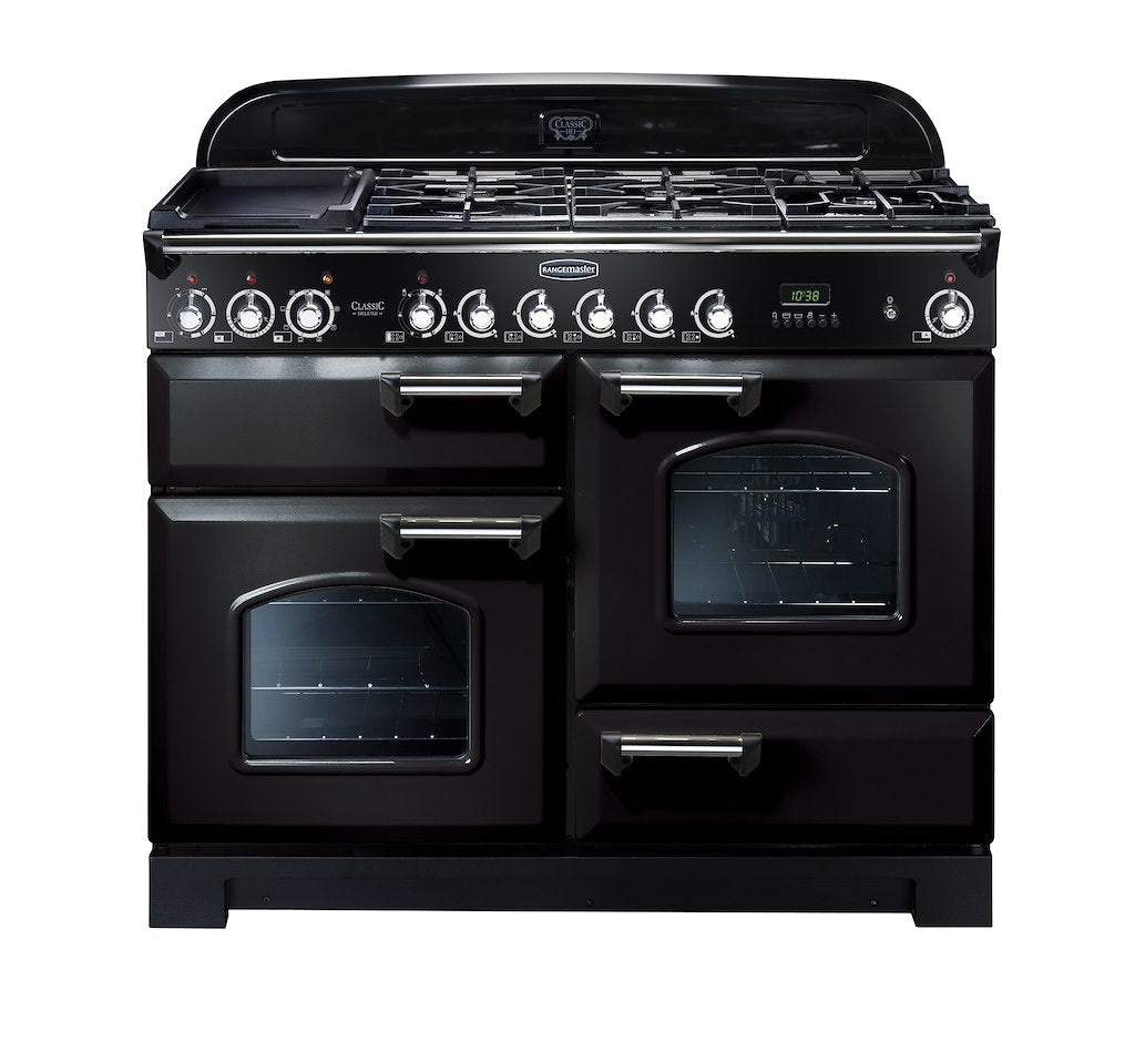 Rangemaster CDL110DFFBL/C 110cm Dual Fuel Range Cooker