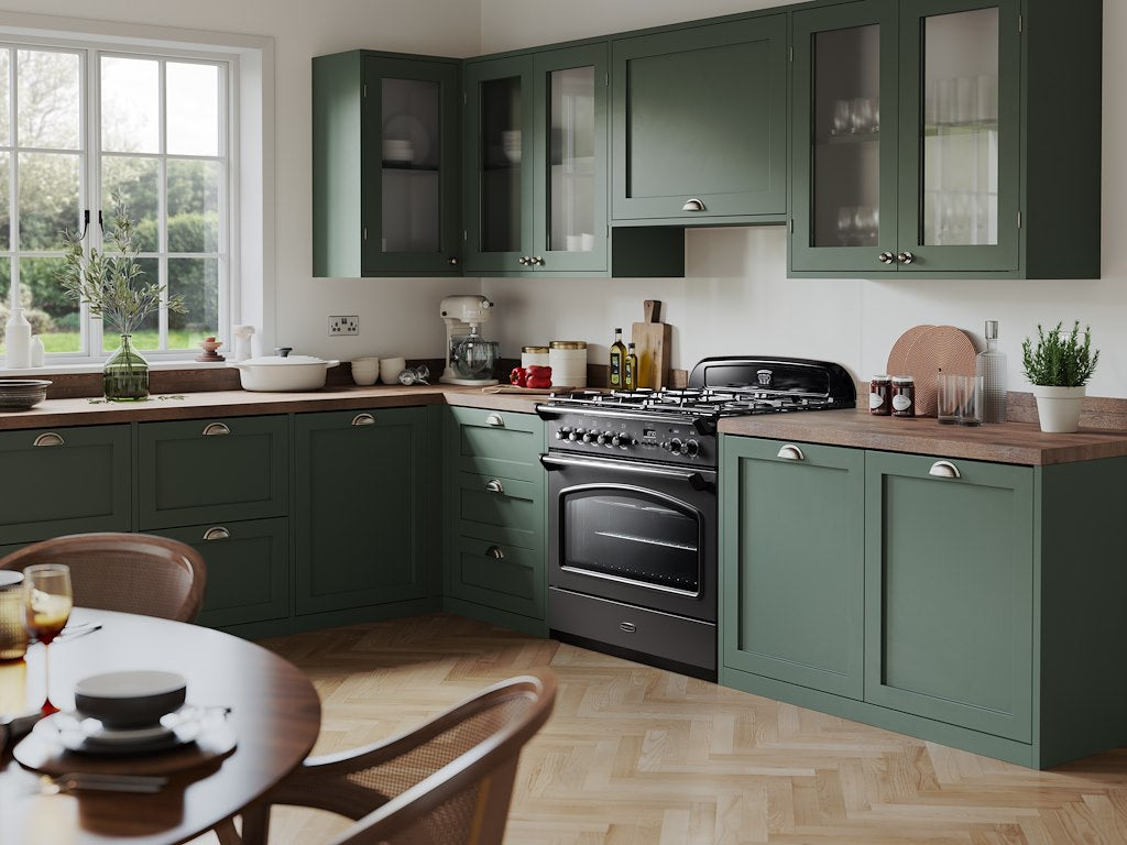 Rangemaster CLAS90FXDFFSL/B 90cm Dual Fuel Range Cooker