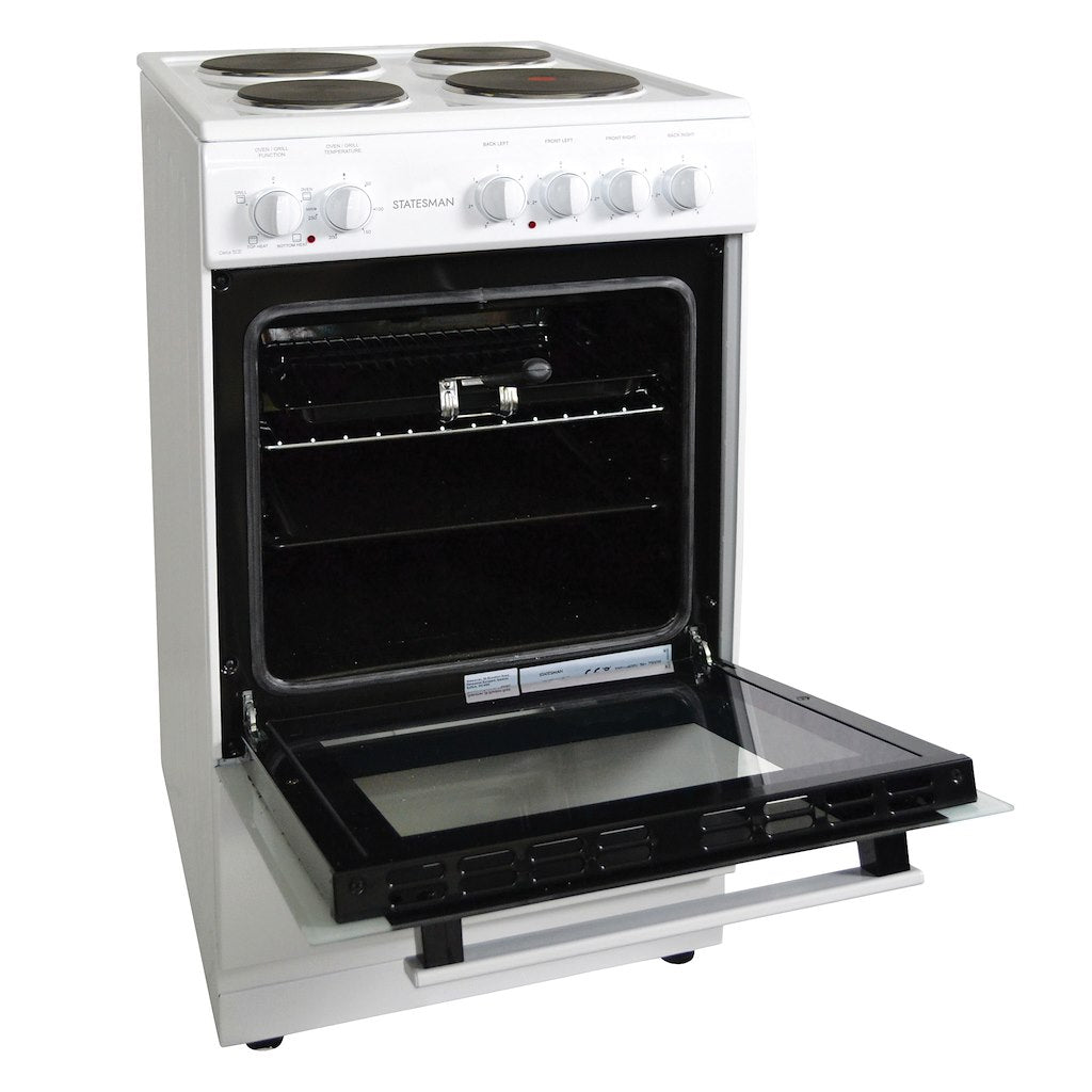 Statesman DELTA50W 50cm Single Cavity Electric Cooker