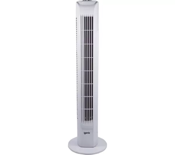 Igenix DF0035T 29 Inch Tower Fan with Remote Control White