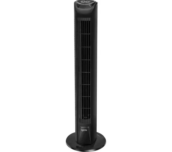Igenix DF0035TBL 29 Inch Tower Fan with Remote Control Black