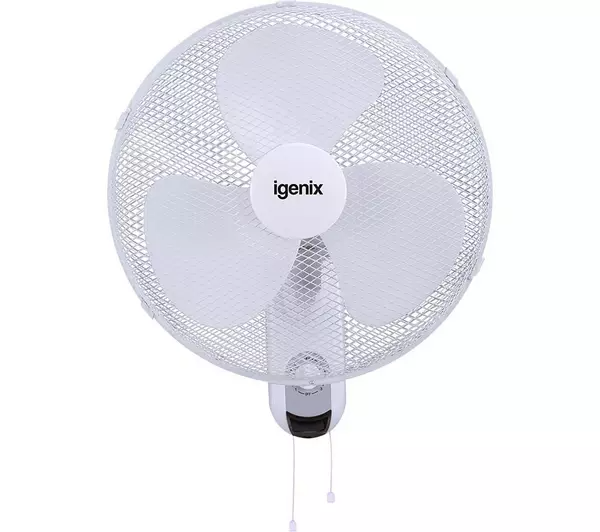 Igenix DF1656 16 Inch Wall Mounted Fan White
