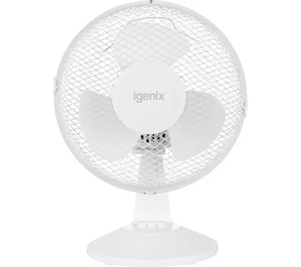 Igenix DF9010 9 Inch Desk Fan White