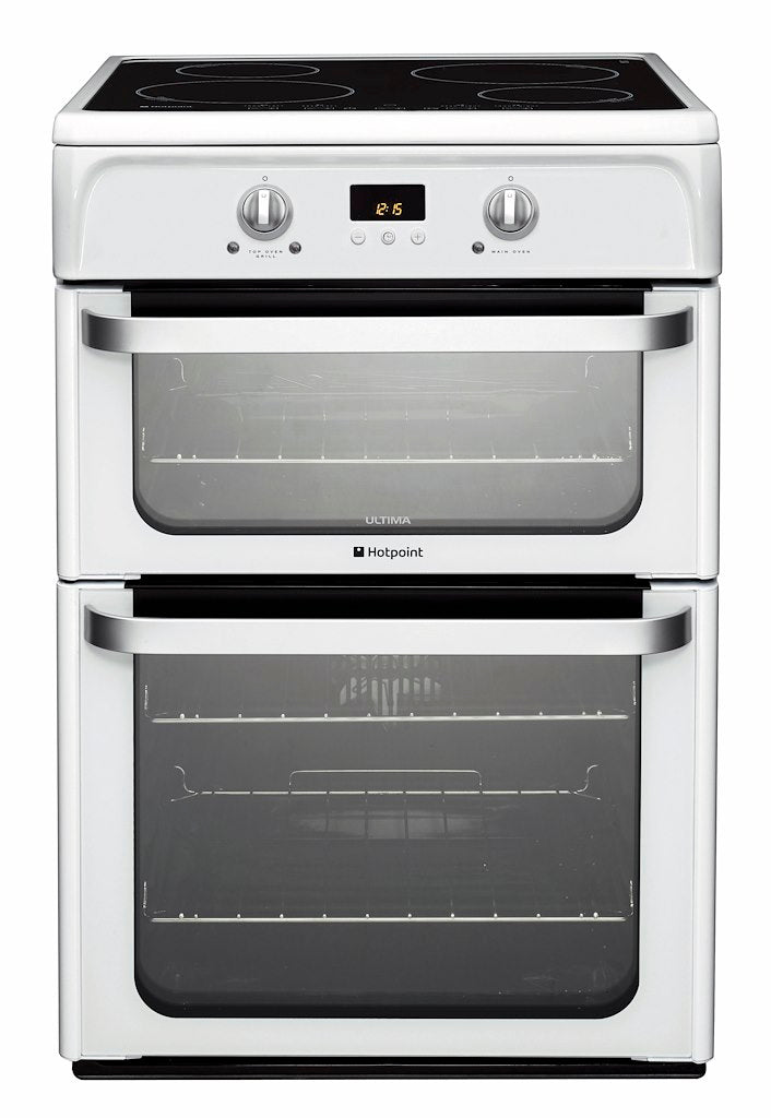 Hotpoint electric freestanding double cooker: 60cm