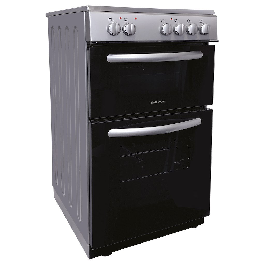 Statesman EDC50S 50cm Double Oven Electric Ceramic Cooker