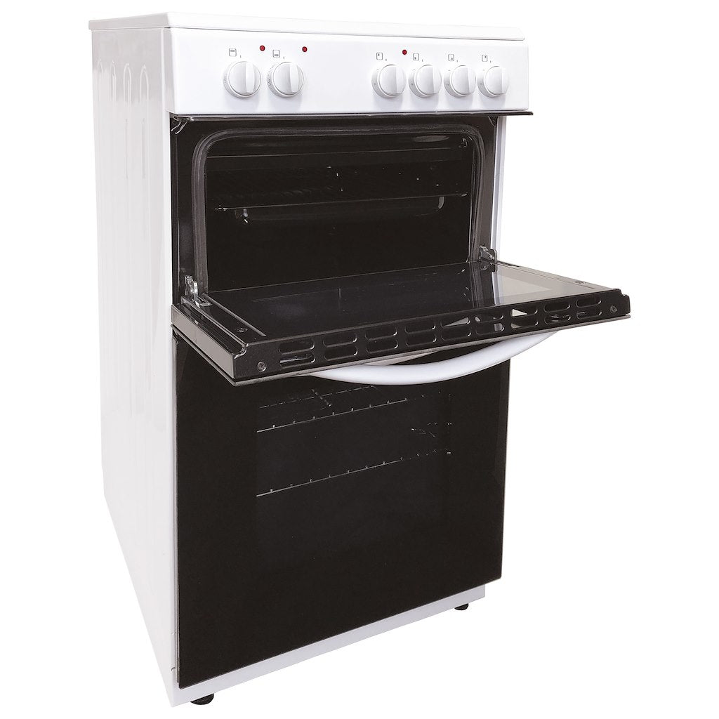 Statesman EDC50W 50cm Double Oven Electric Ceramic Cooker