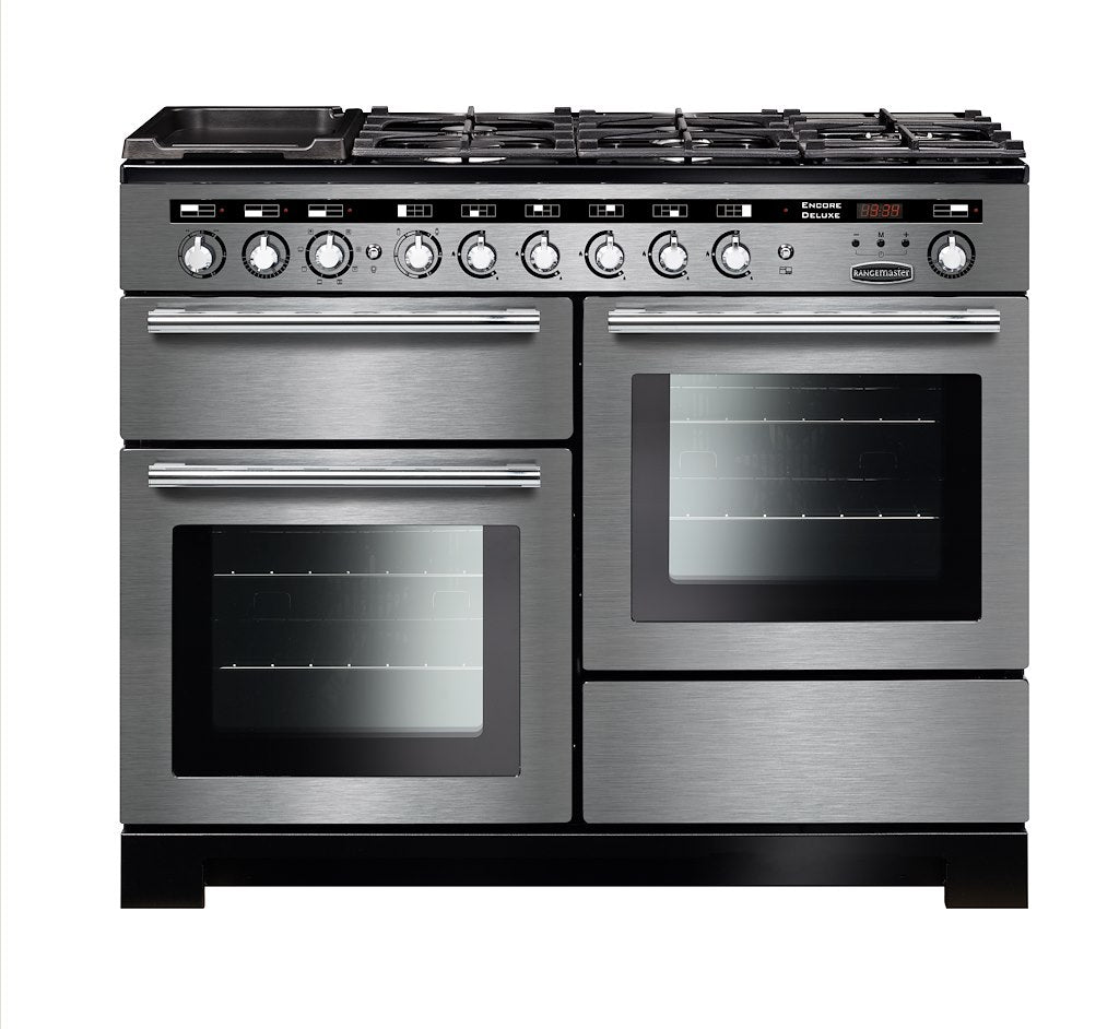 Rangemaster EDL110DFFSS/C Encore Deluxe 110 Dual Fuel Range Cooker