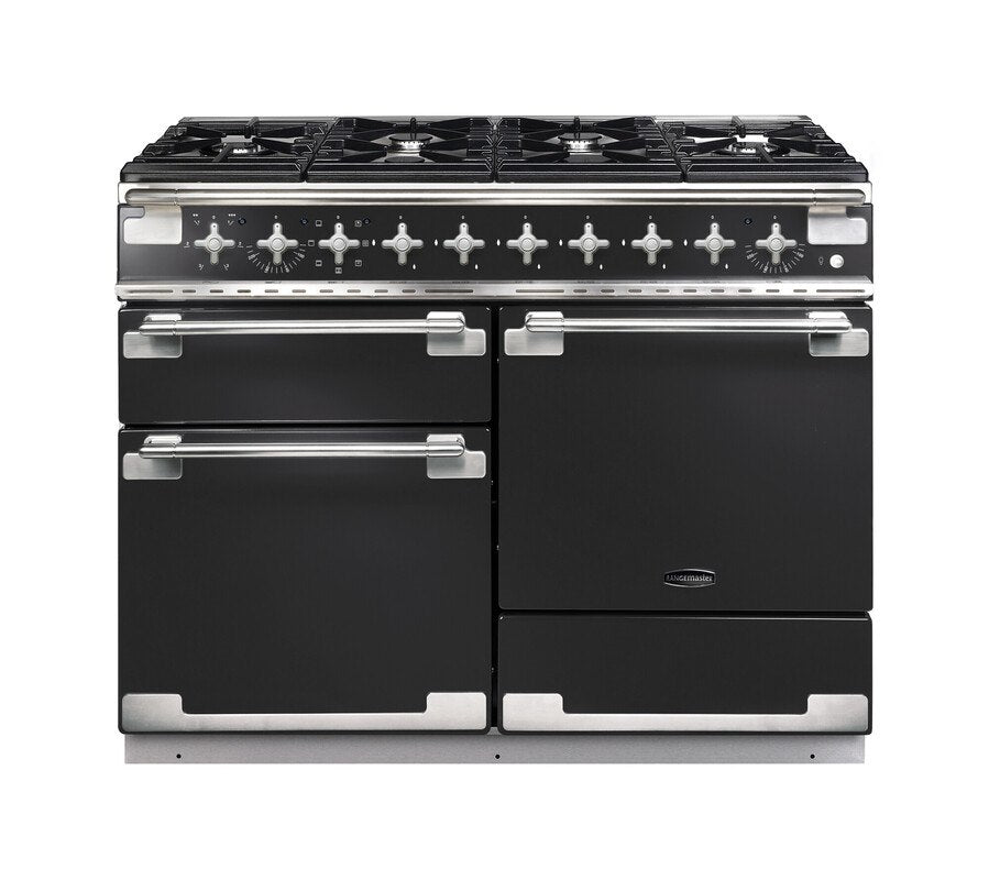 Rangemaster ELS110DFFCB/ 110cm Dual Fuel Range Cooker