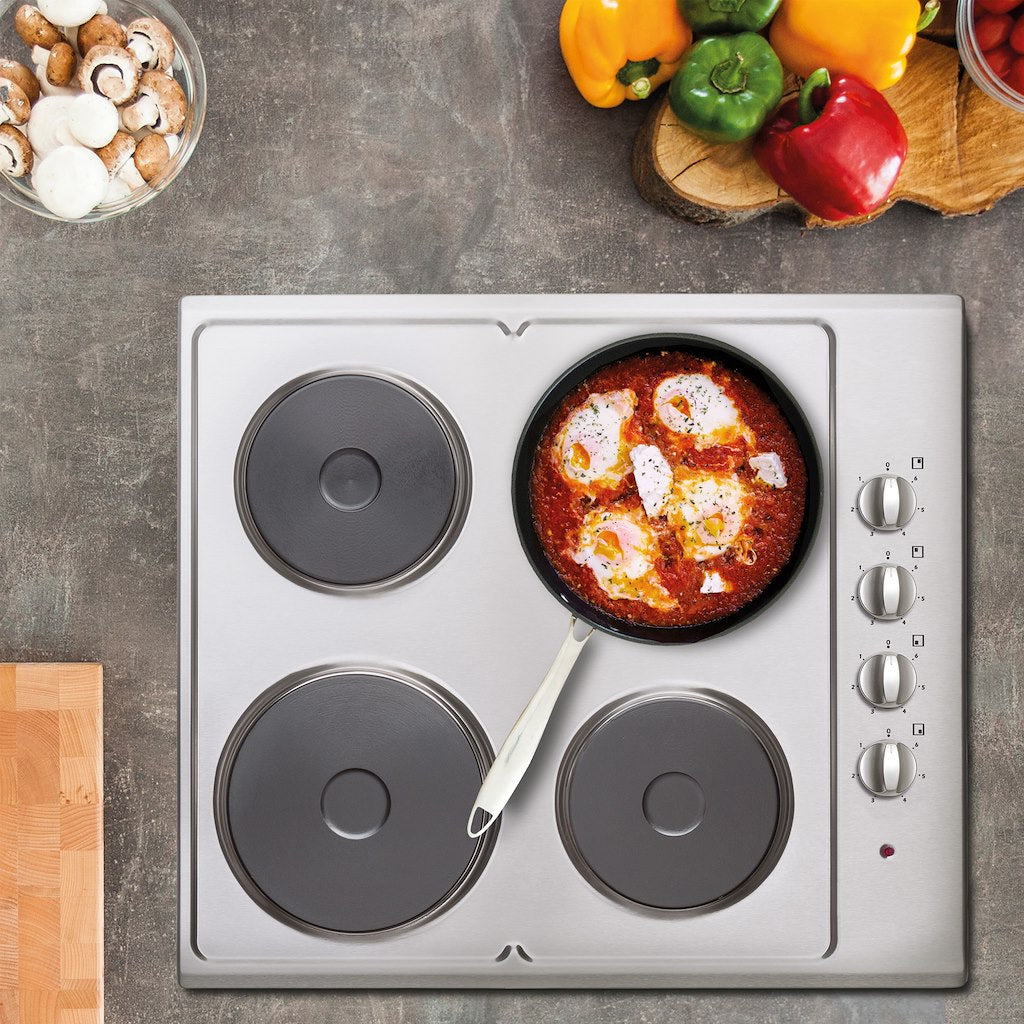 Statesman ESH630SS 60cm 4 Plate Electric Hob