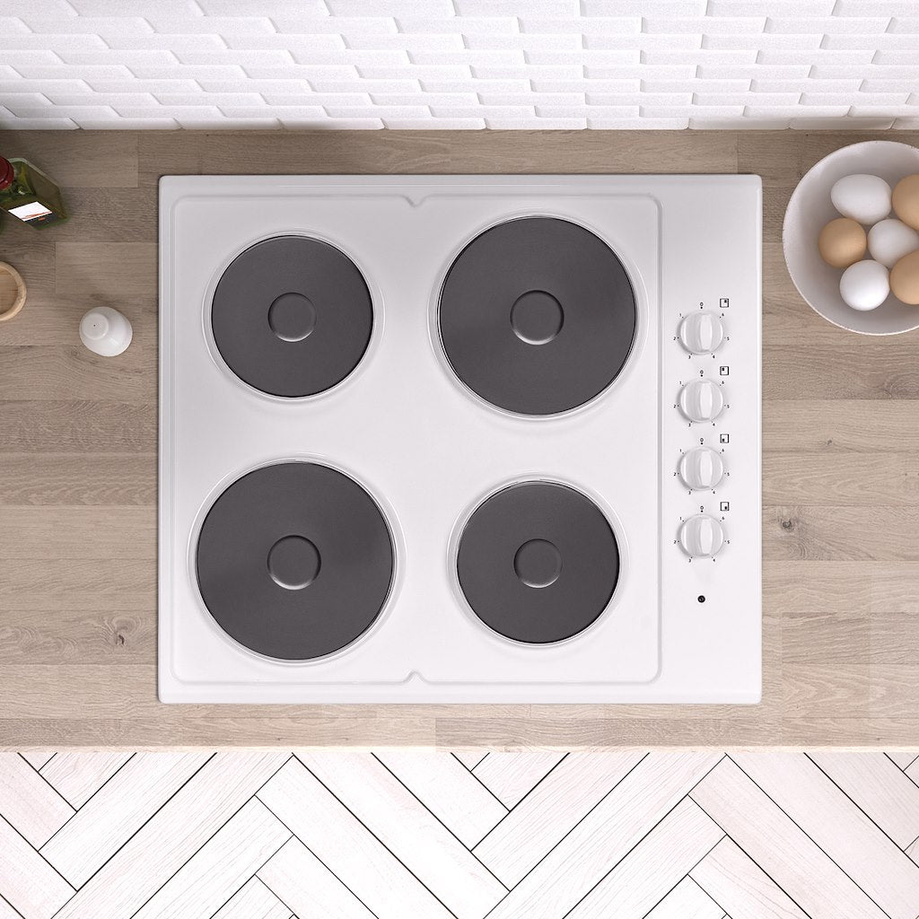Statesman ESH630WH 60cm 4 Plate Electric Hob