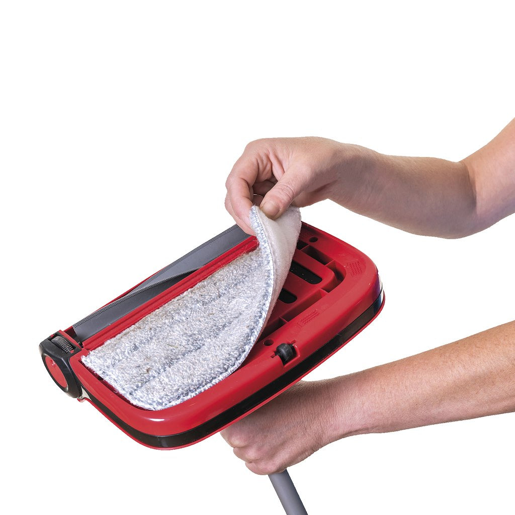 Hard Floor Sweeper with Microfibre Duster