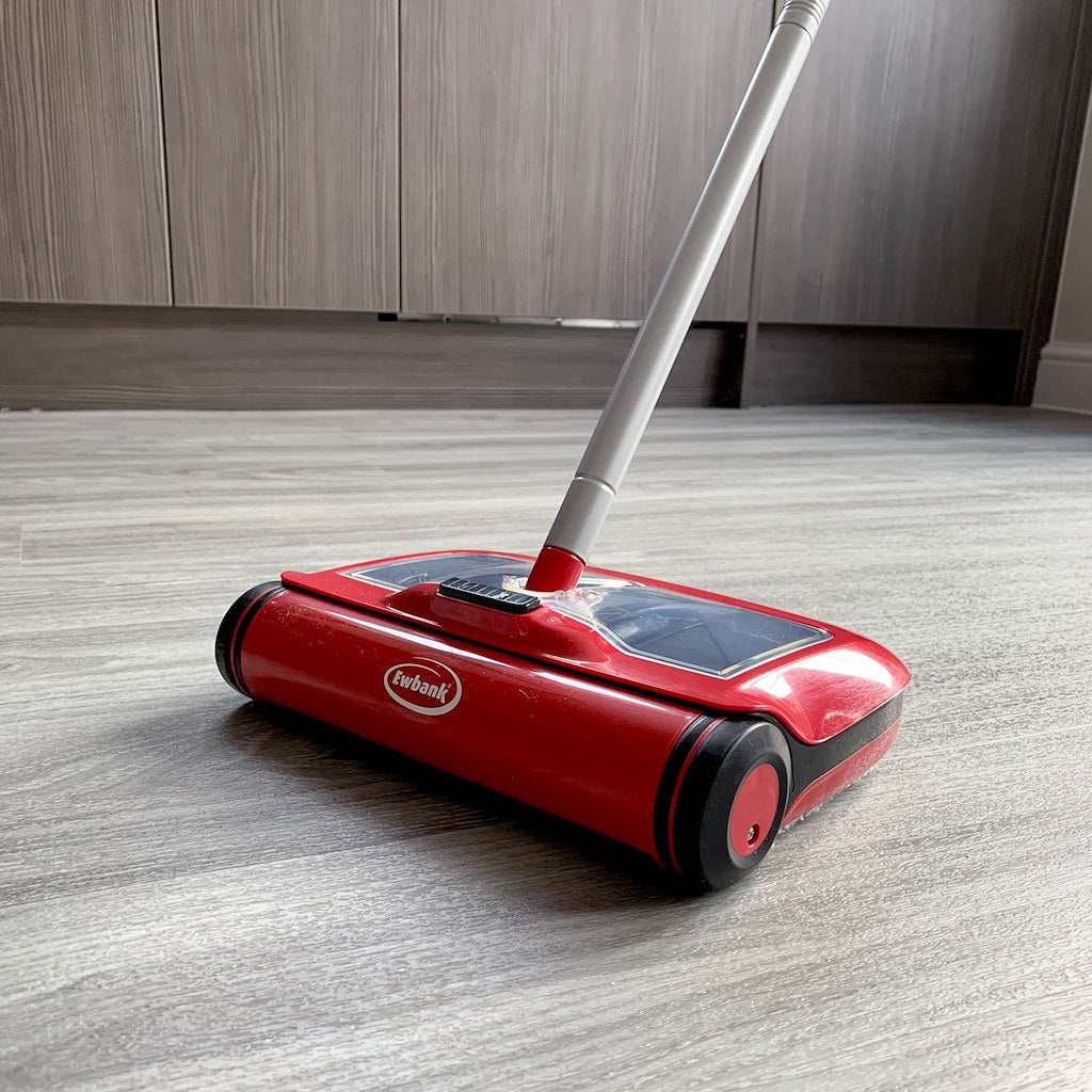 Hard Floor Sweeper with Microfibre Duster
