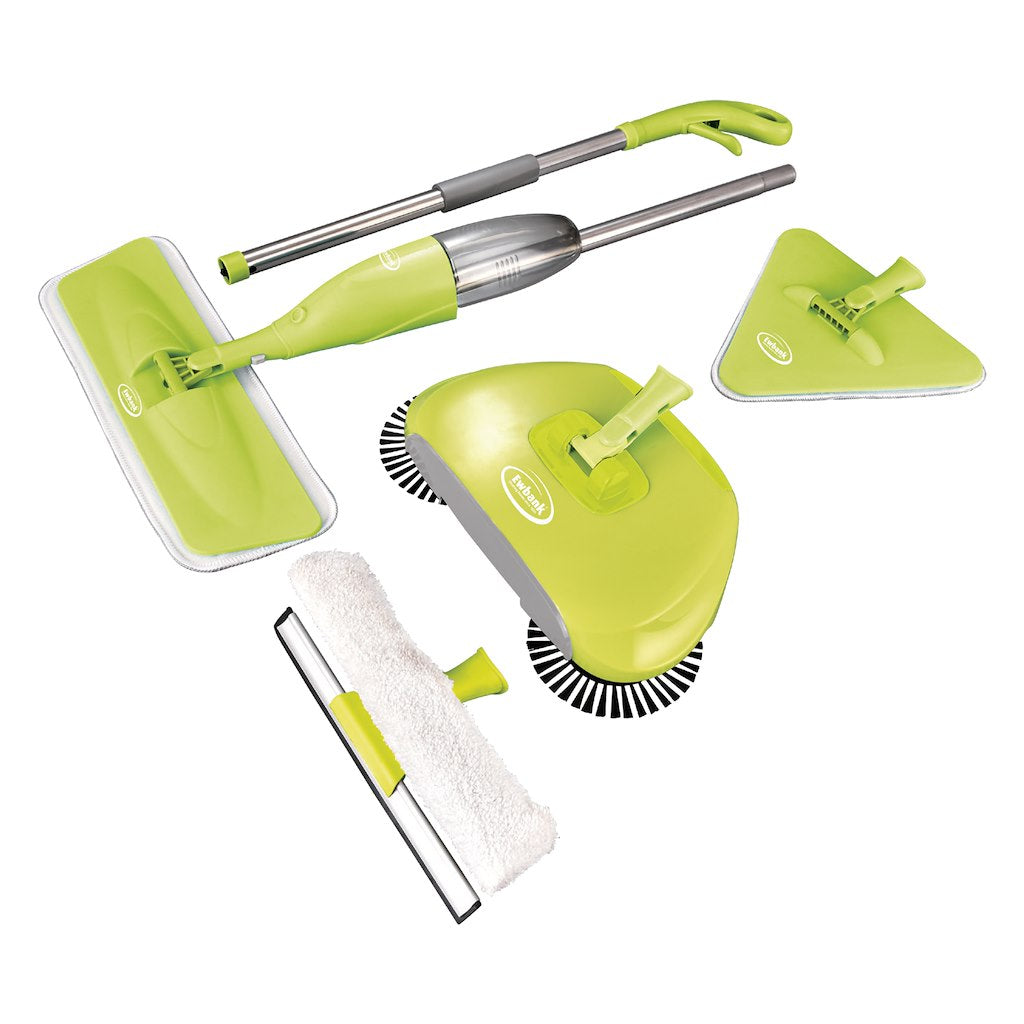 5-in-1 Spray Mop and Sweeper Set
