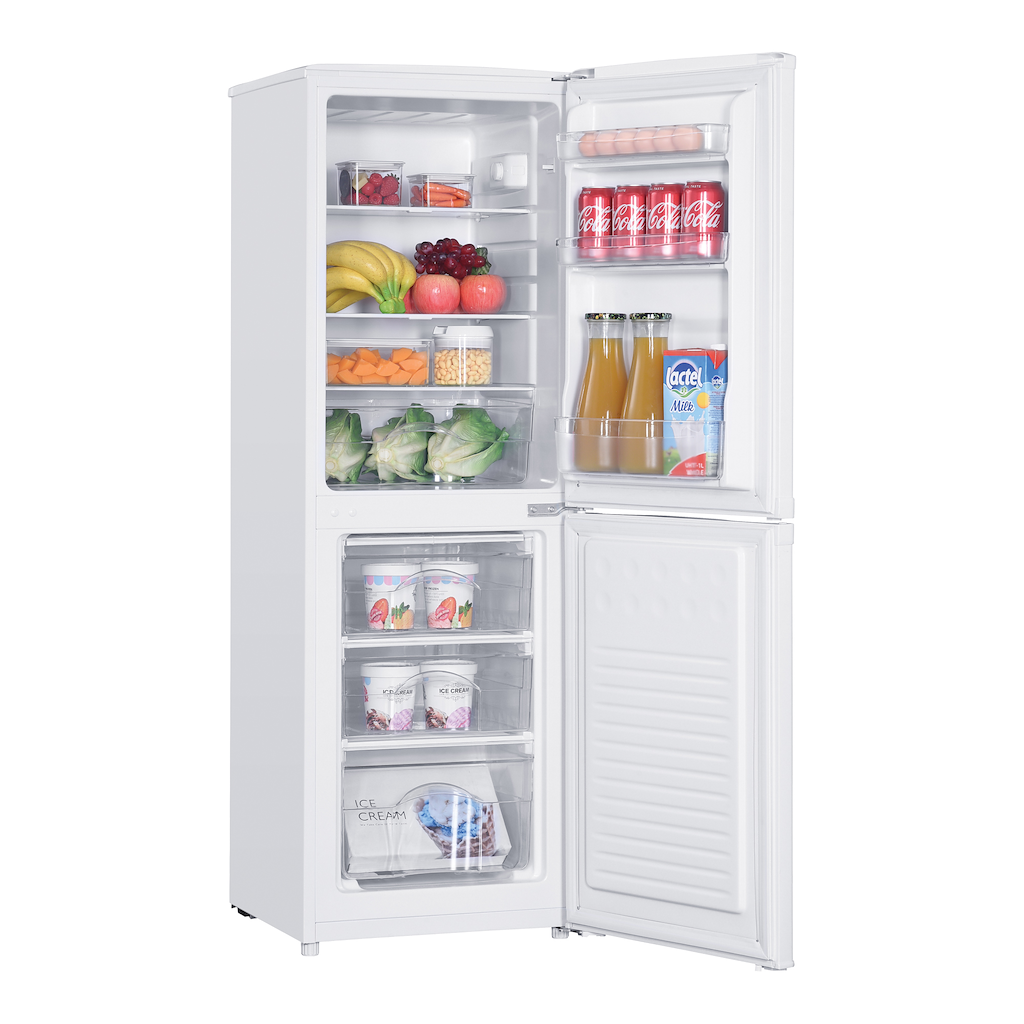 Statesman F1448W 144cm High 50/50 Static Fridge Freezer - White