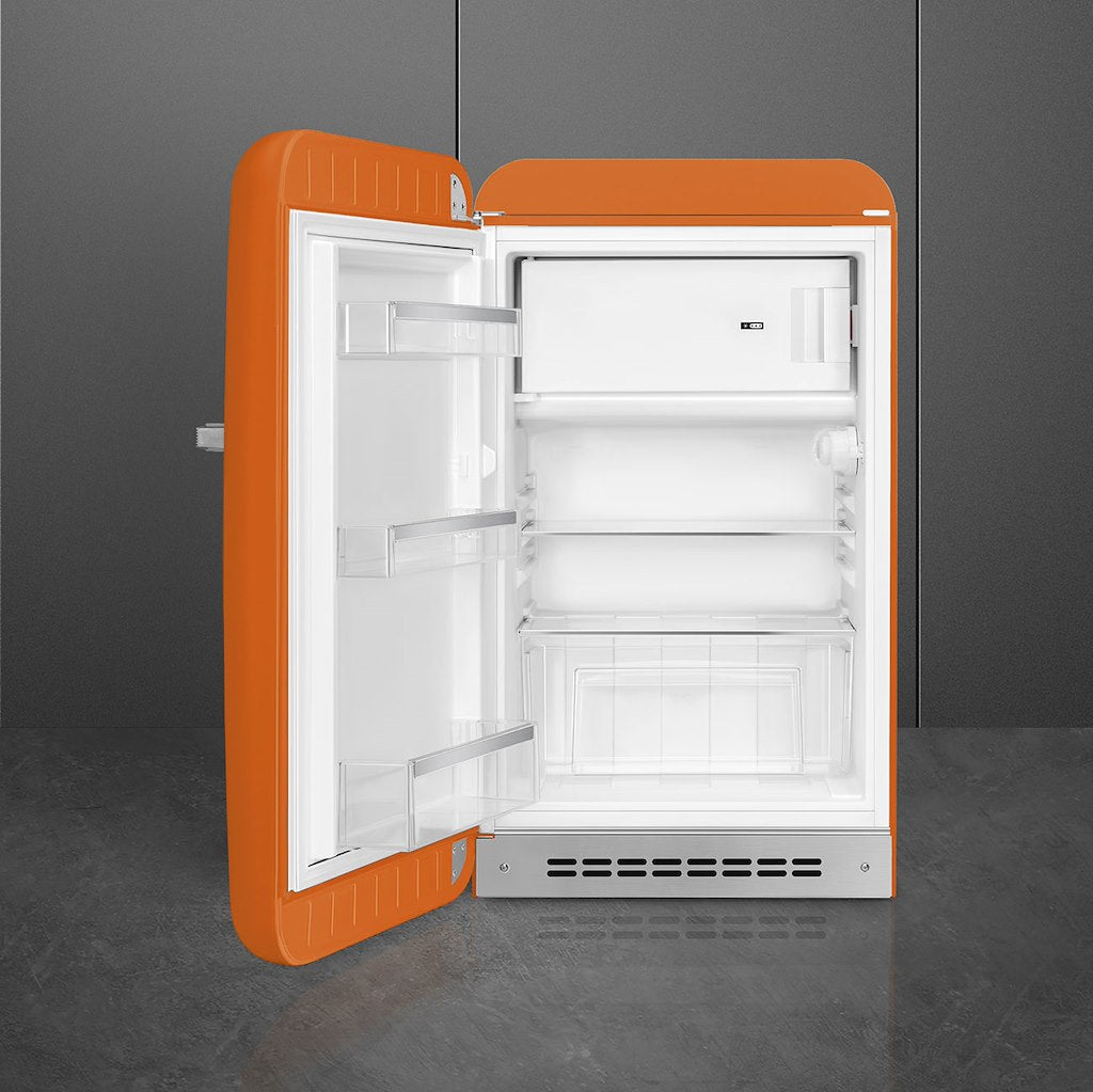 Single door, orange, 50's Retro Style, left