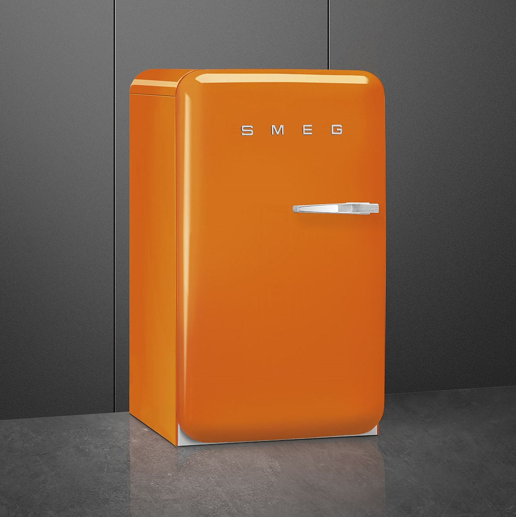 Single door, orange, 50's Retro Style, left