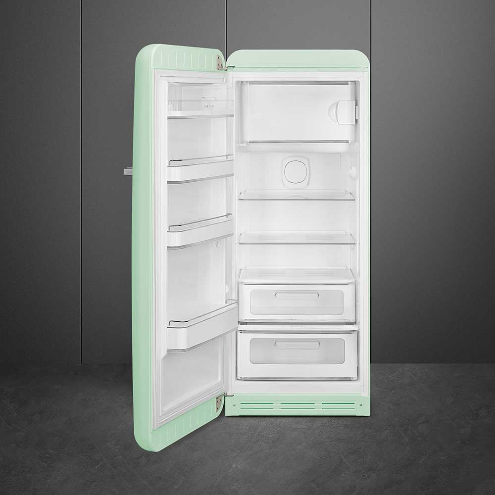 Single door, pastel green, 50's Retro Style, left