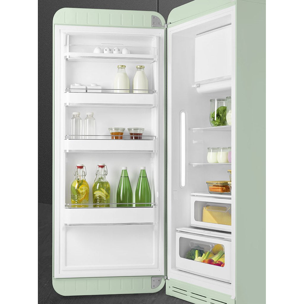 Single door, pastel green, 50's Retro Style, left