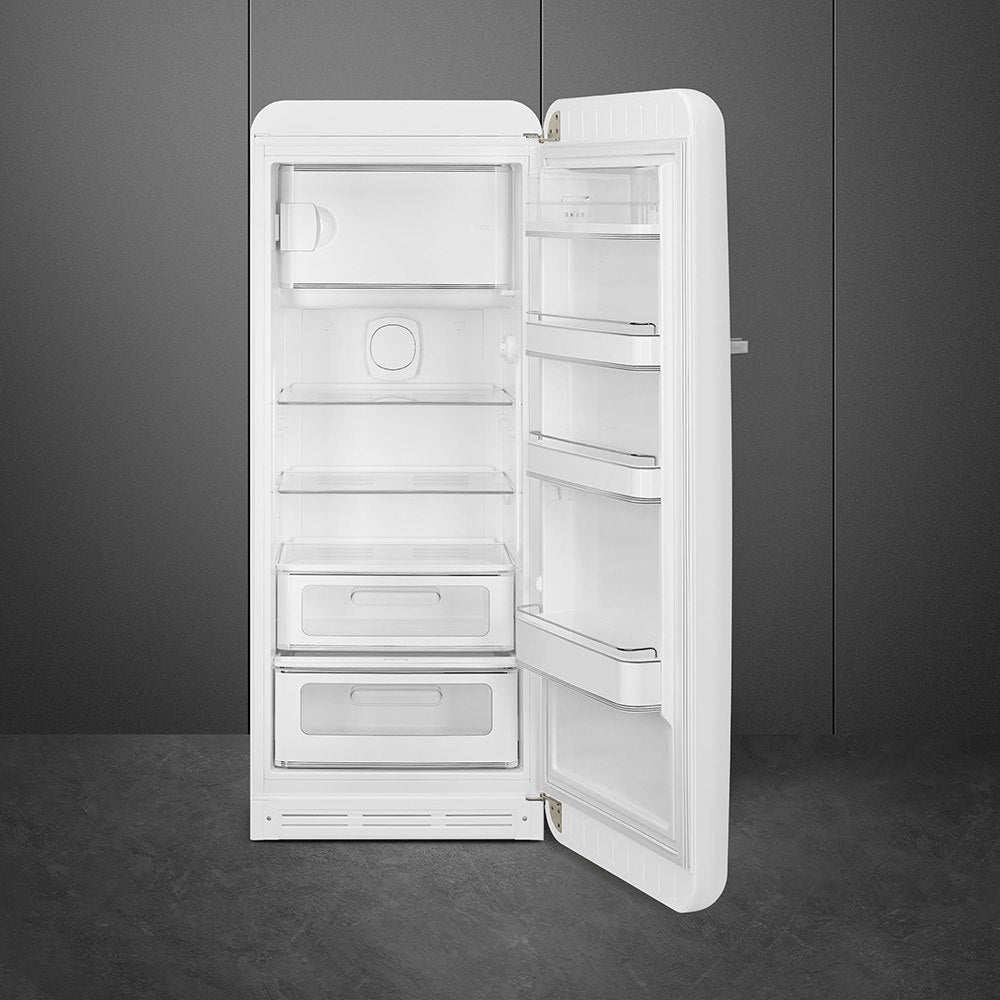 Single door, white, 50's Retro Style, right, UK