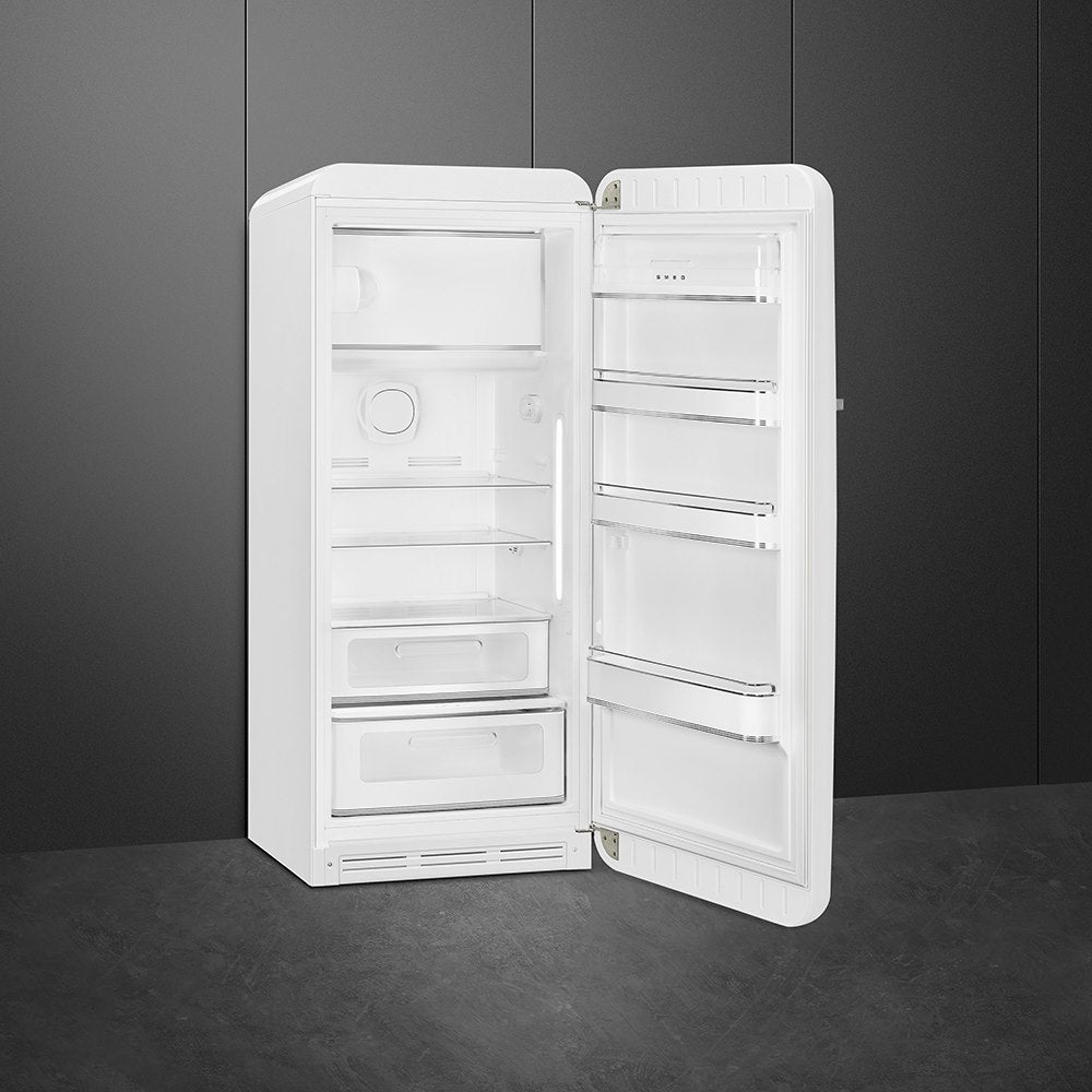 Single door, white, 50's Retro Style, right, UK