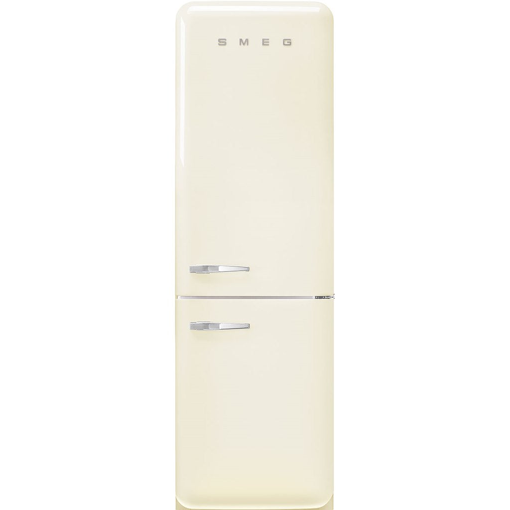 Bottom Mount, 50's Style, Cream, no-frost, right, UK Market