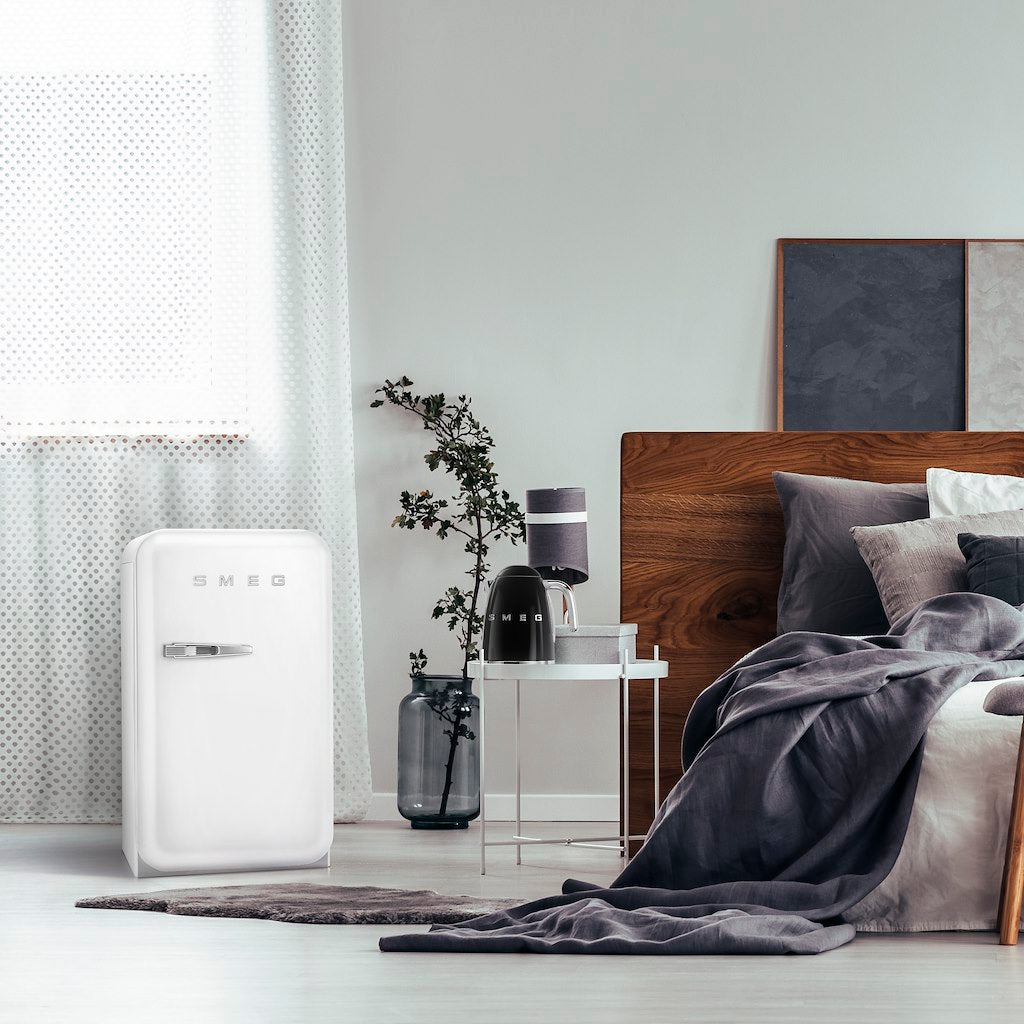50’s style Minibar, White, Left, Compressor system