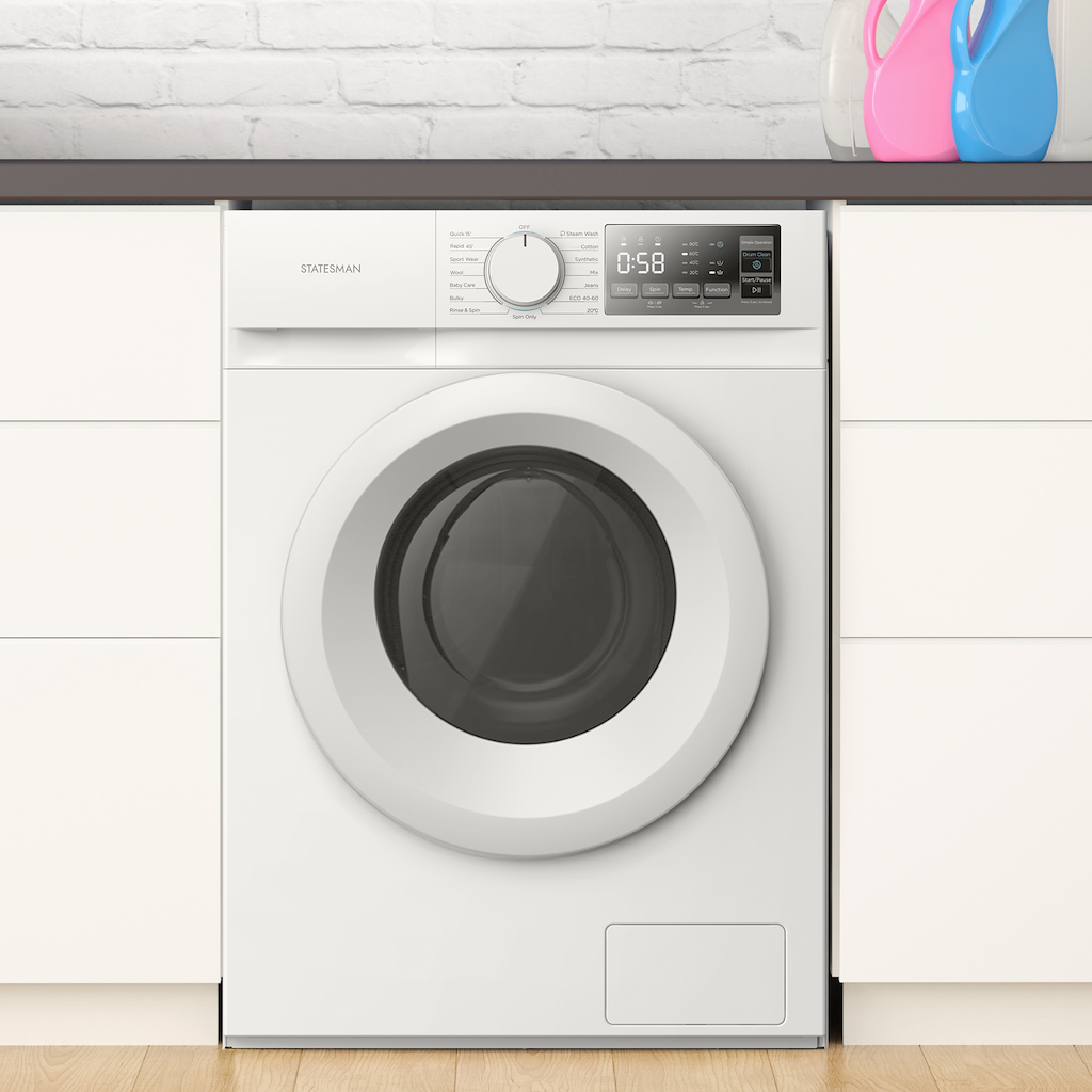 Statesman FWM1714W 7kg 1400rpm Washing Machine - White