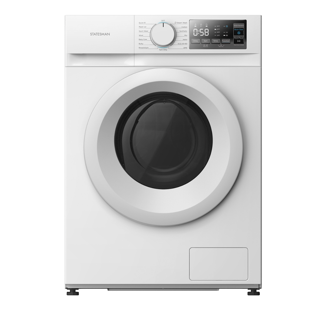 Statesman FWM1914W 9kg 1400rpm Washing Machine - White