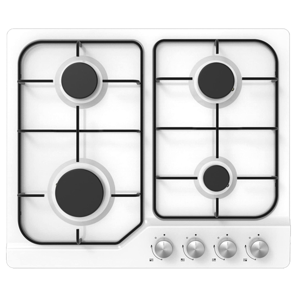 Statesman GH160WH 60cm 4-Zone Gas Hob - White