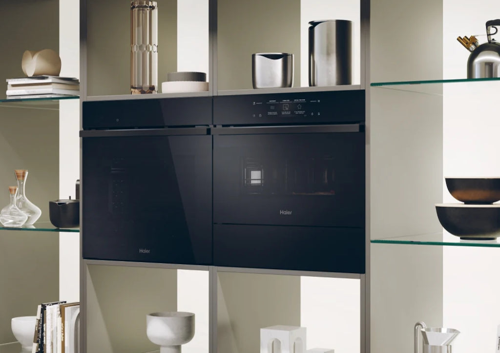 Haier H4MWID69P6NQB Series 6 60cm Compact Oven with Microwave