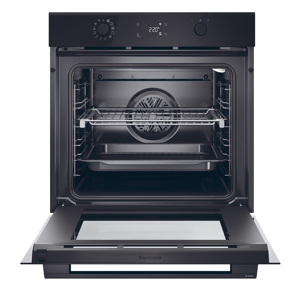 Haier H6 ID23B3YTB1 Built-In Pyrolytic Single Oven - Black