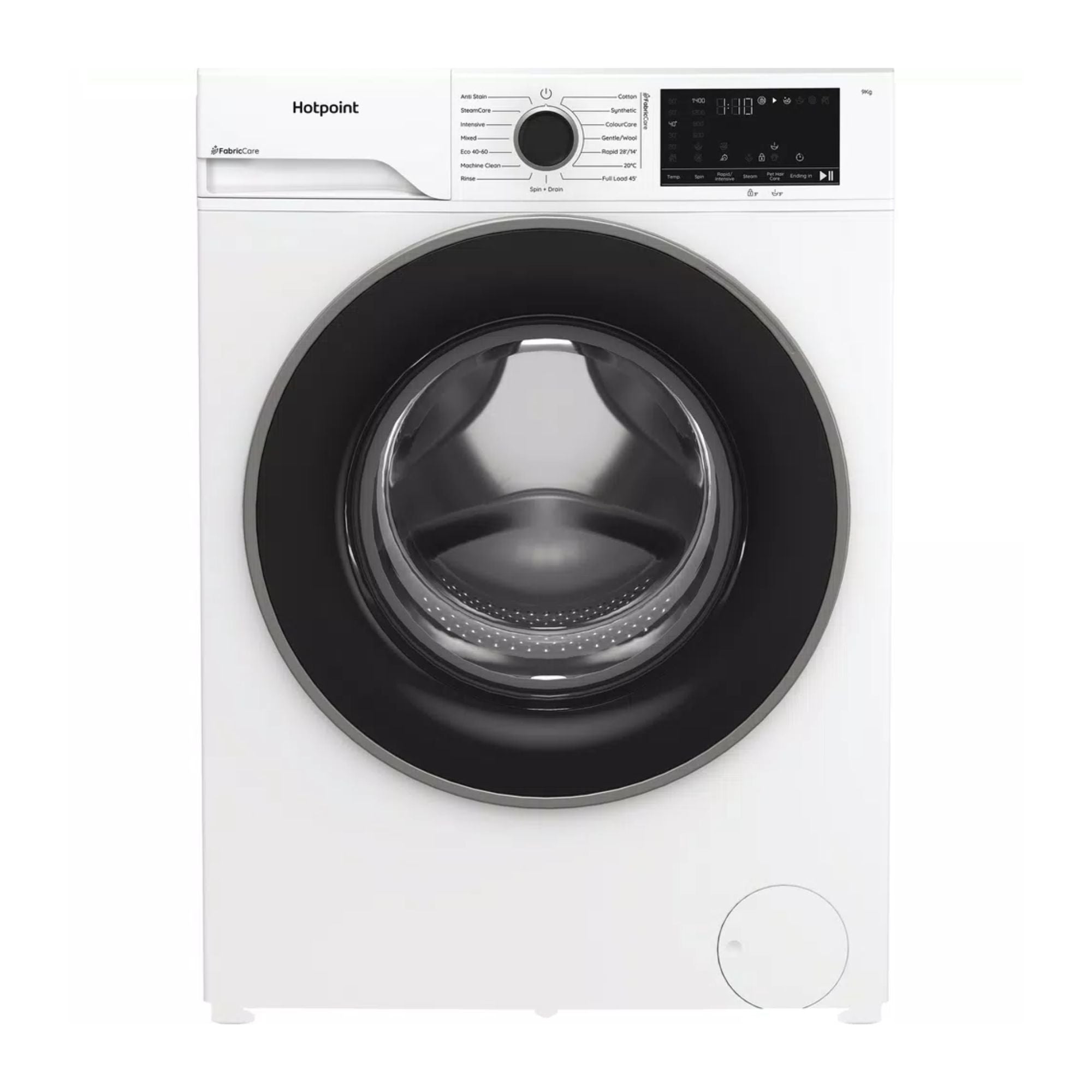 Hotpoint HB93CAREUK Fabric Care 9kg Washing Machine - White - A-30% Rated