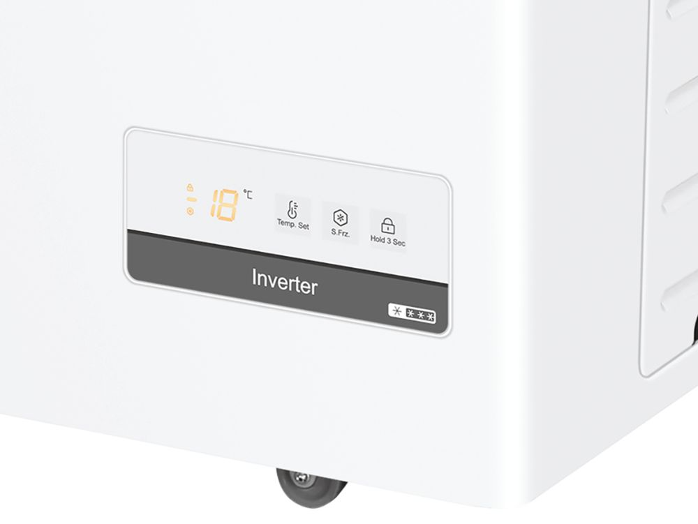 Haier HCE301E Chest Freezer - White