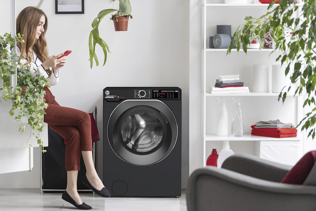 Hoover HD4149AMBCB/1-80 H-Wash&Dry 500 14/9kg 1400rpm D/A Rated Freestanding Washer Dryer - Black