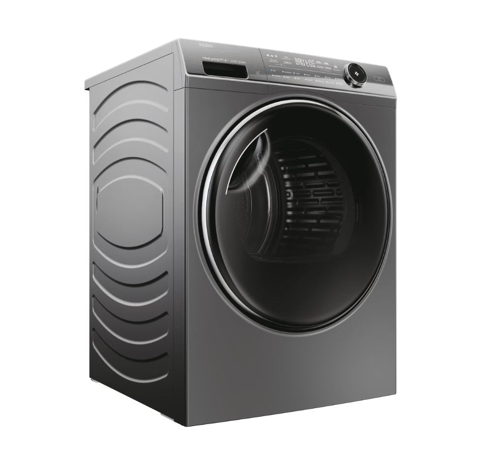 Haier I Pro Series 7 9kg Heat Pump Tumble Dryer with A+++ Energy Rated - Graphite