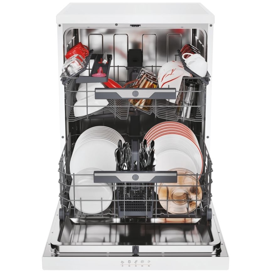 Hoover  HF 4C7L0W-80 Hoover H-Dish 300 14 Place setting Dishwasher - White