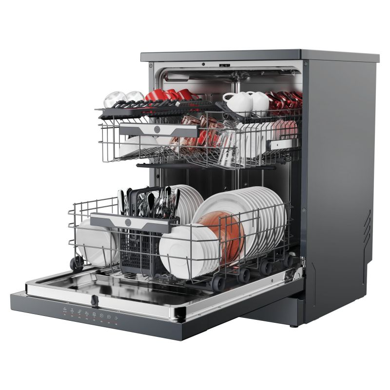 Hoover HF 5C7F0A-80 Freestanding Dishwasher