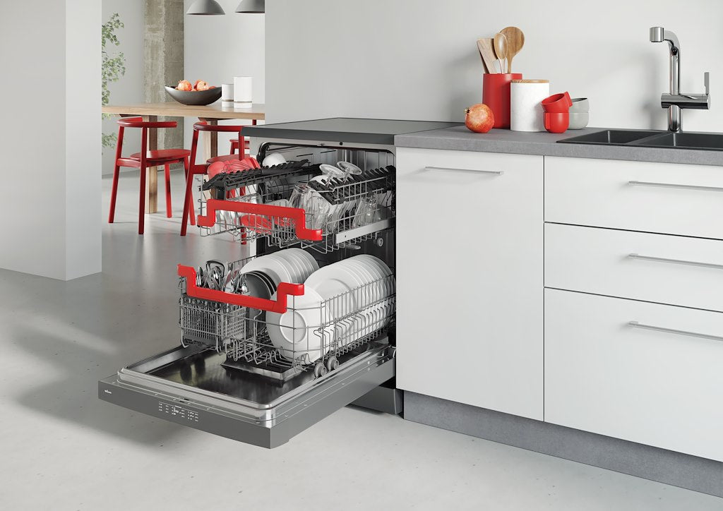 Hoover H-Dish 500 16 Place Dishwasher, Graphite