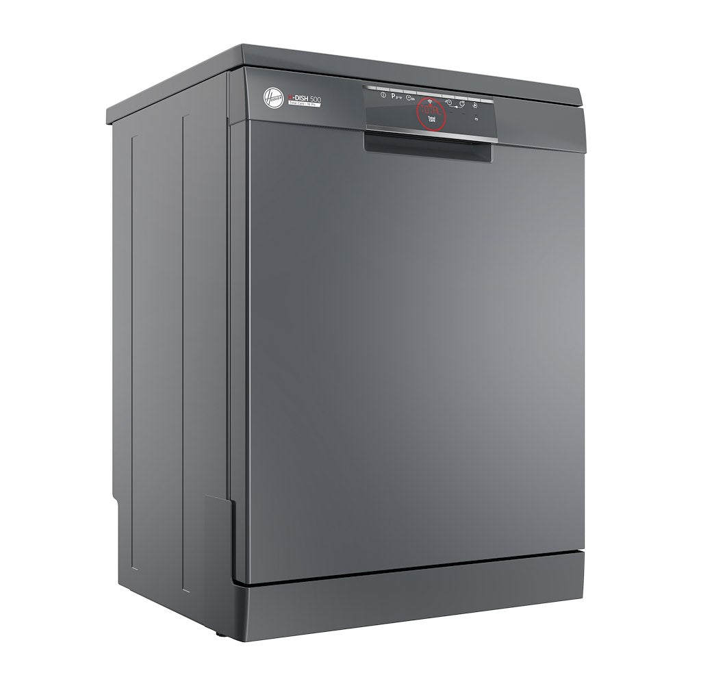 Hoover H-Dish 500 16 Place Dishwasher, Graphite