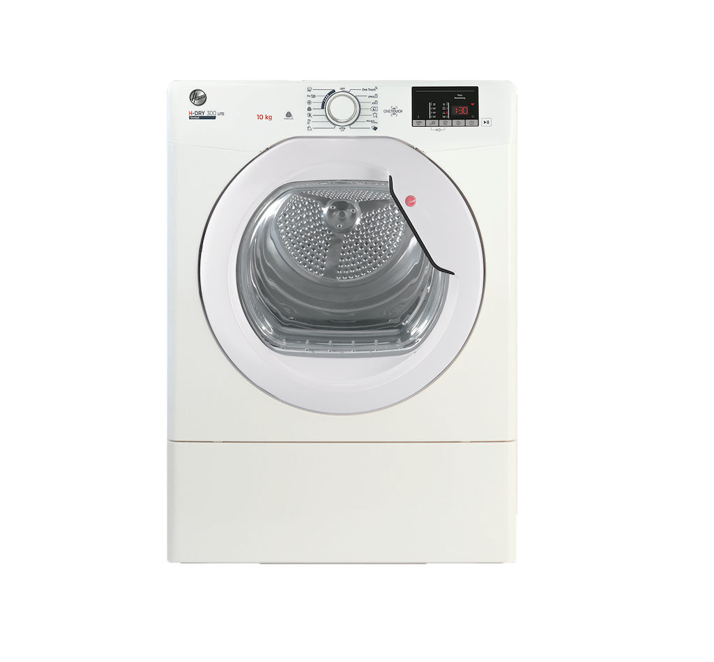 Hoover HLE V10DG-80 H-Dry 300 10kg Vented Tumble Dryer - C Energy Rated - White