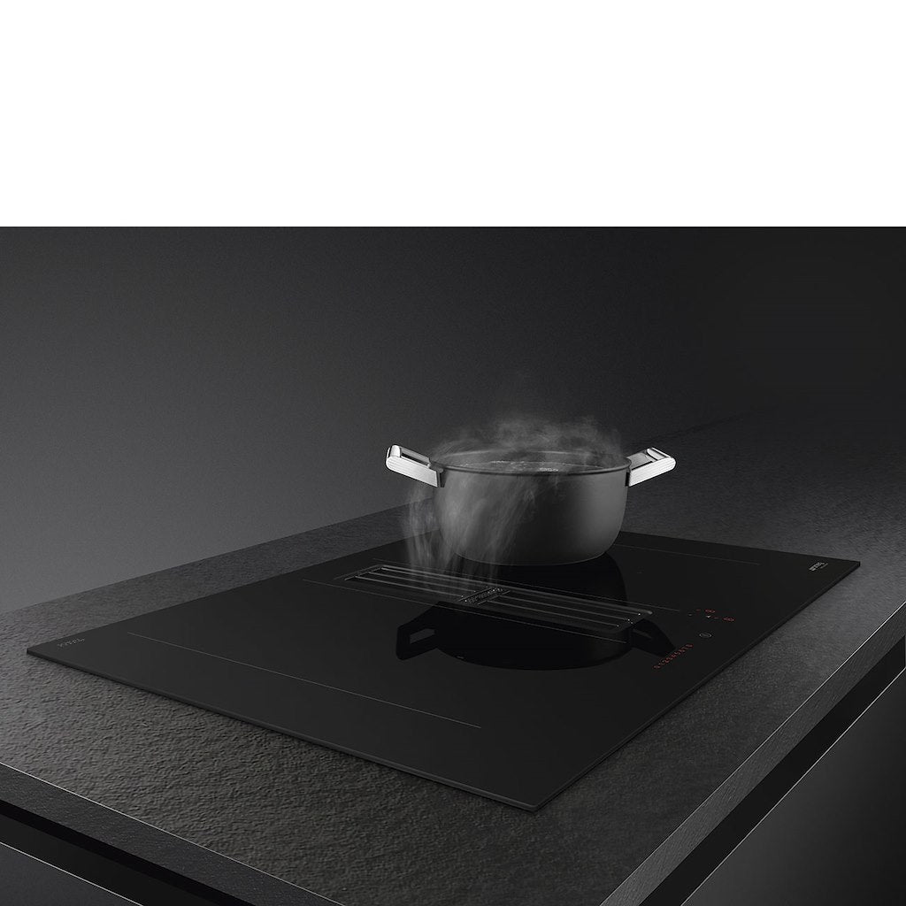 70 cm induction hob with integrated hood