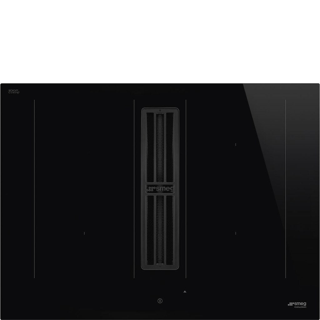 70 cm induction hob with integrated hood