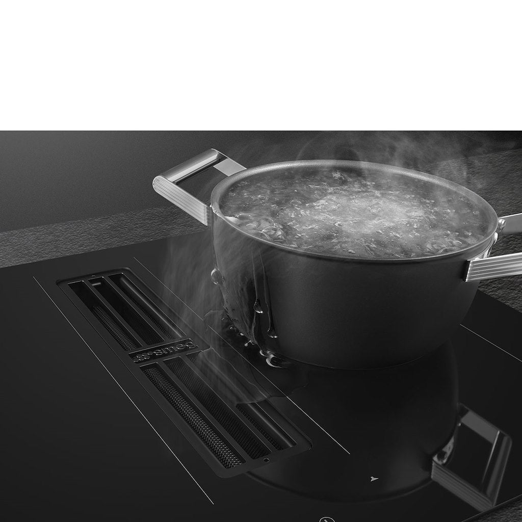 70 cm induction hob with integrated hood