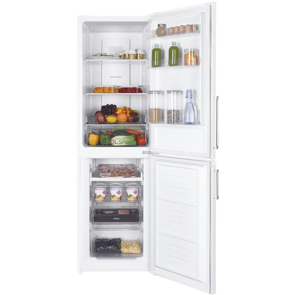 Hoover HOCH1T518FWHK Total No Frost Combi 55cm - White - F Rated