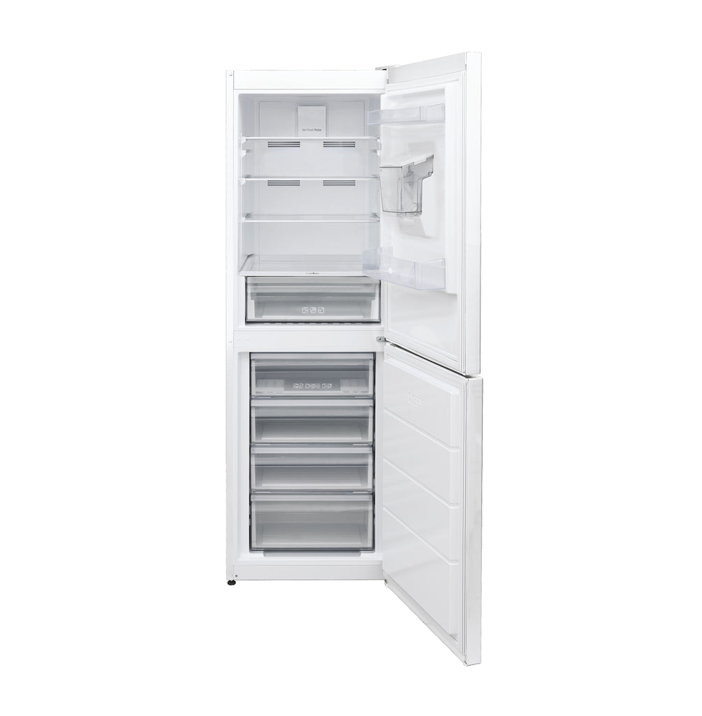 Hoover HOCV1T618EWWK-1 Fridge Freezer - Silver - E Rated