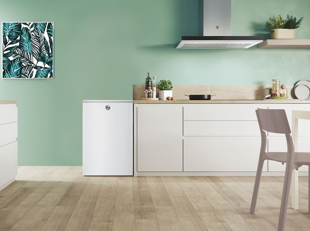 Hoover HOUQS 58EWK Undercounter Freezer - White